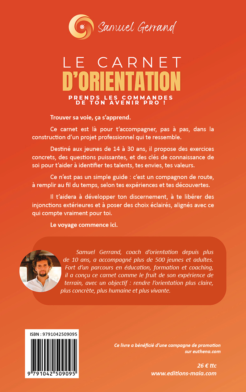 Samuel Gerrand, Le carnet d'orientation