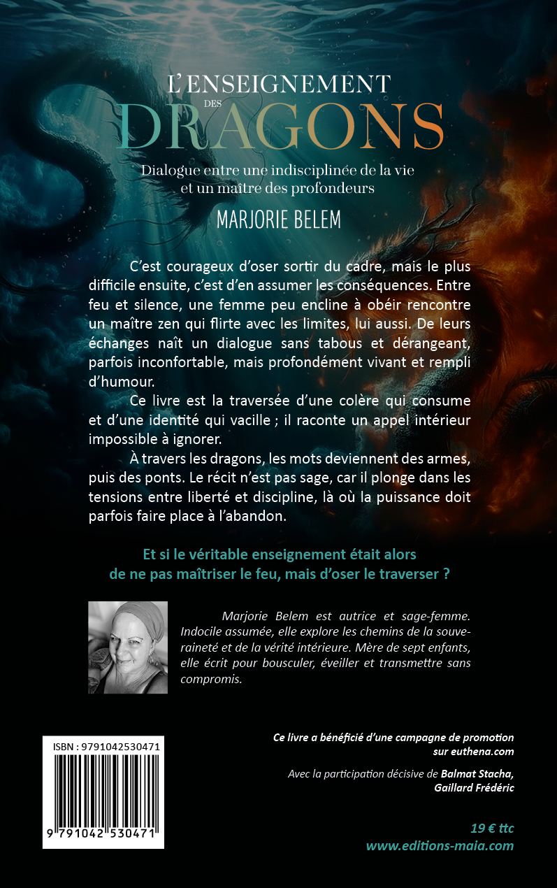 Marjorie Belem, L’enseignement des dragons