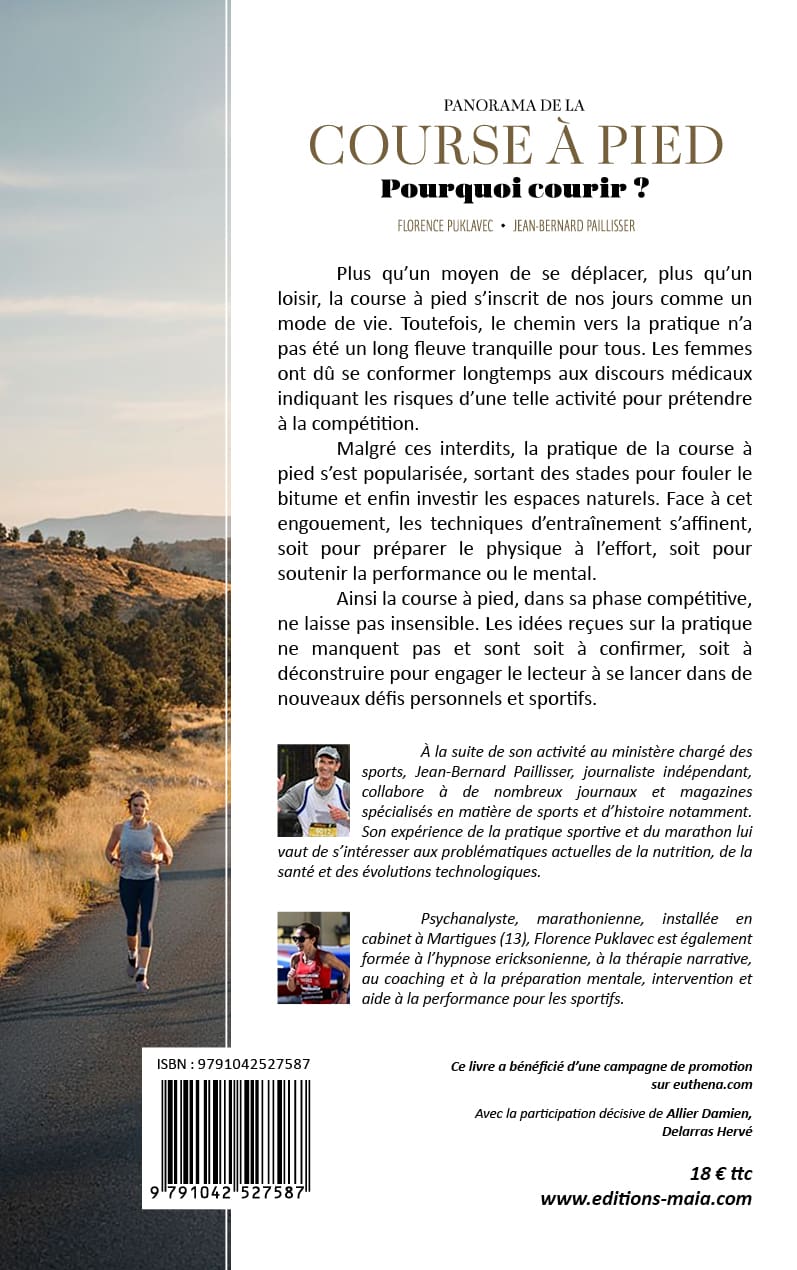 Florence Puklavec et Jean-Bernard Paillisser, Panorama de la course à pied