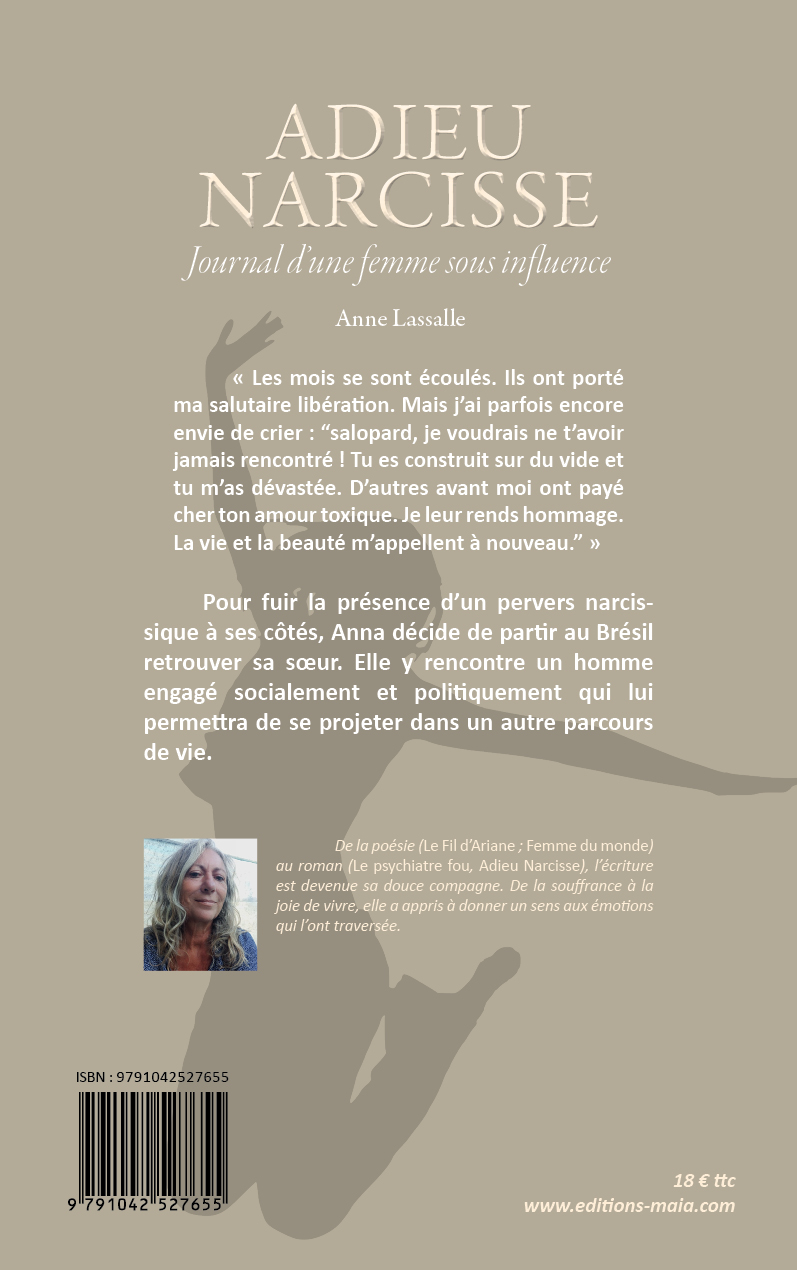 Anne Lassalle, Adieu Narcisse