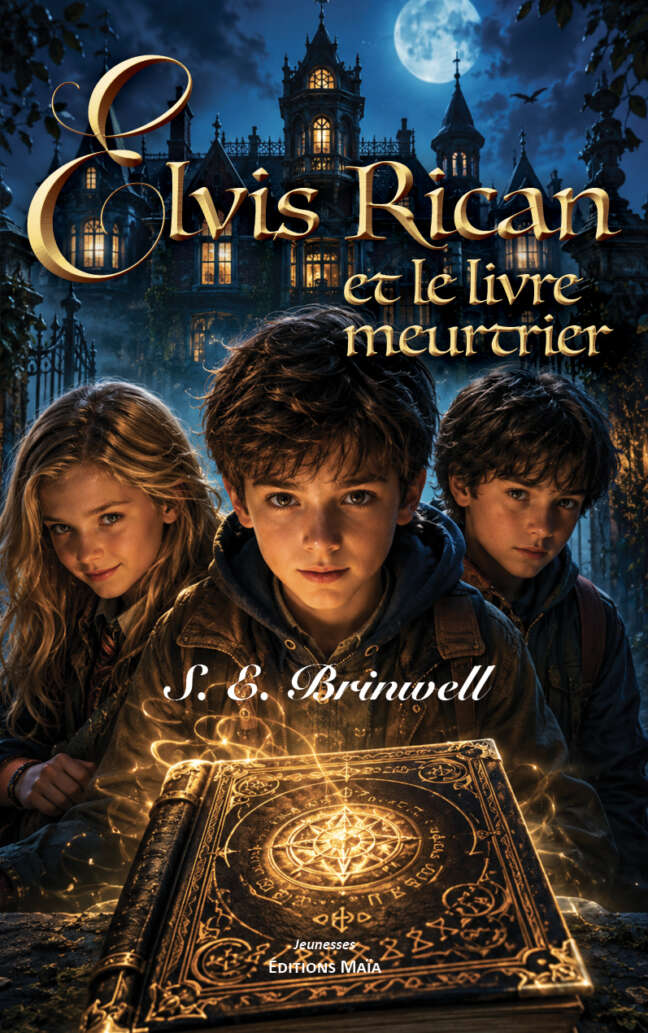 S. E. Brinwell, Elvis Rican et le livre meurtrier