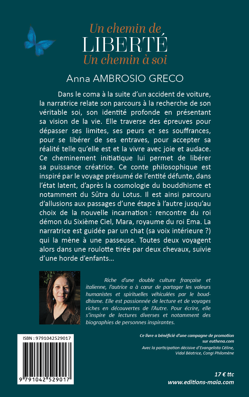 Anna Ambrosio Greco, Un chemin de liberté