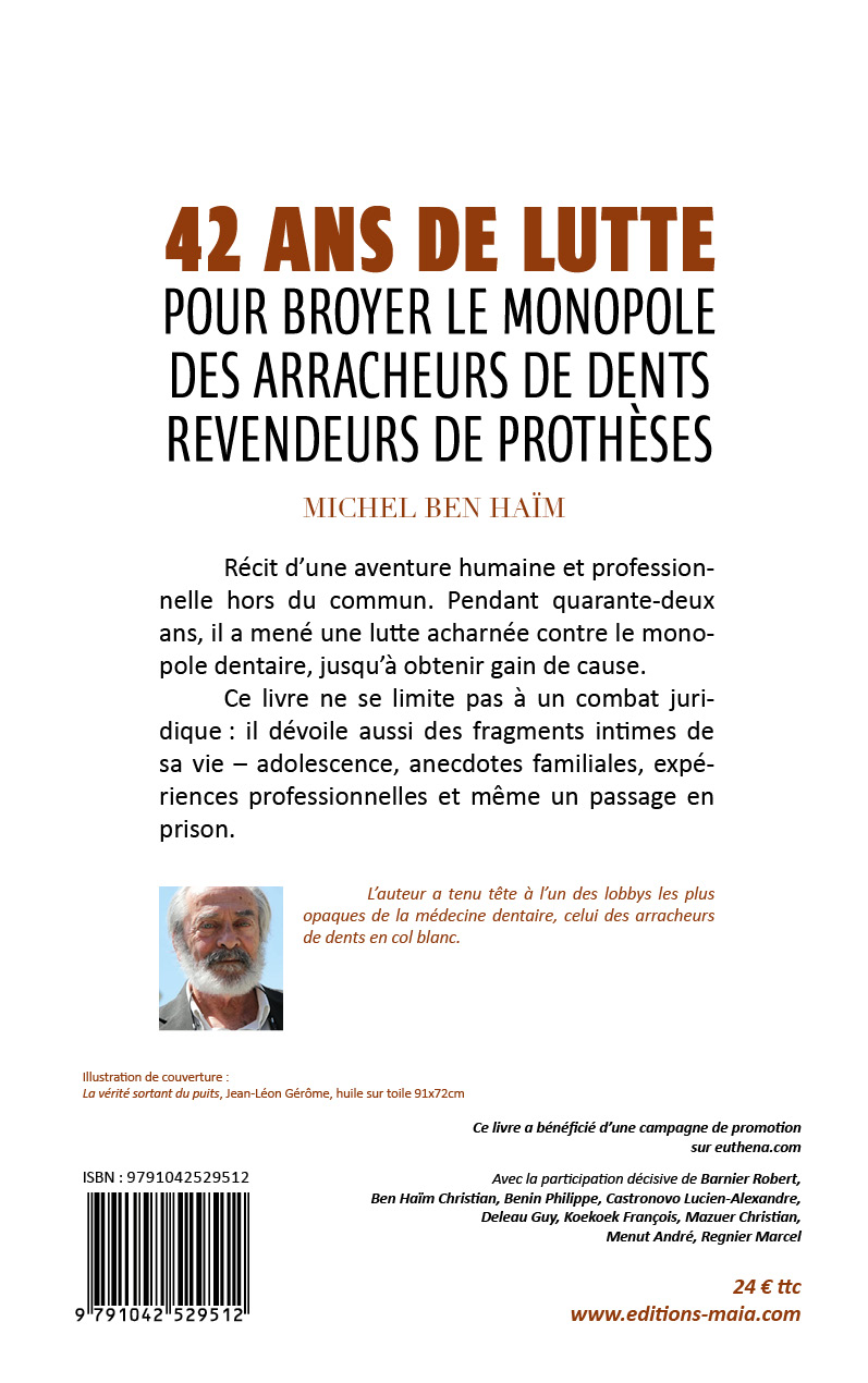 42 ans de lutte pour broyer le monopole des arracheurs de dents revendeurs de prothèses – Image 2