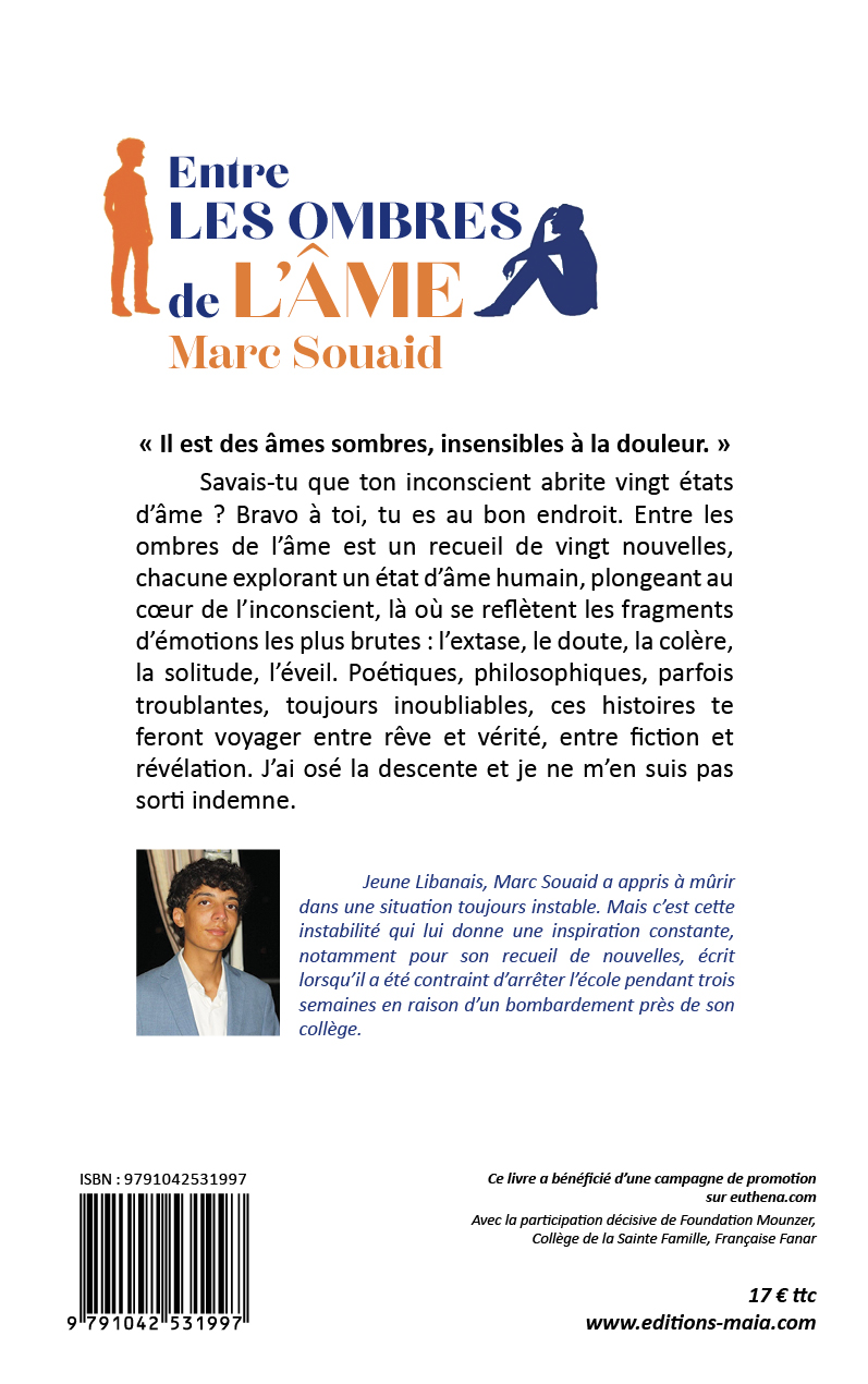 Marc Souaid, Entre les ombres de l’âme