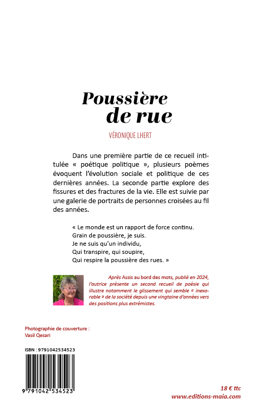 Véronique Lhert, Poussière de rue