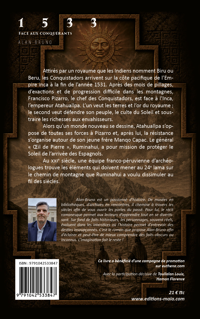 Alan – Bruno, 1533, Face aux conquérants