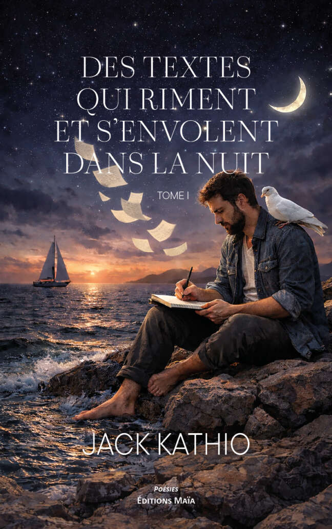 Jack Kathio, Des textes qui riment et s'envolent dans la nuit