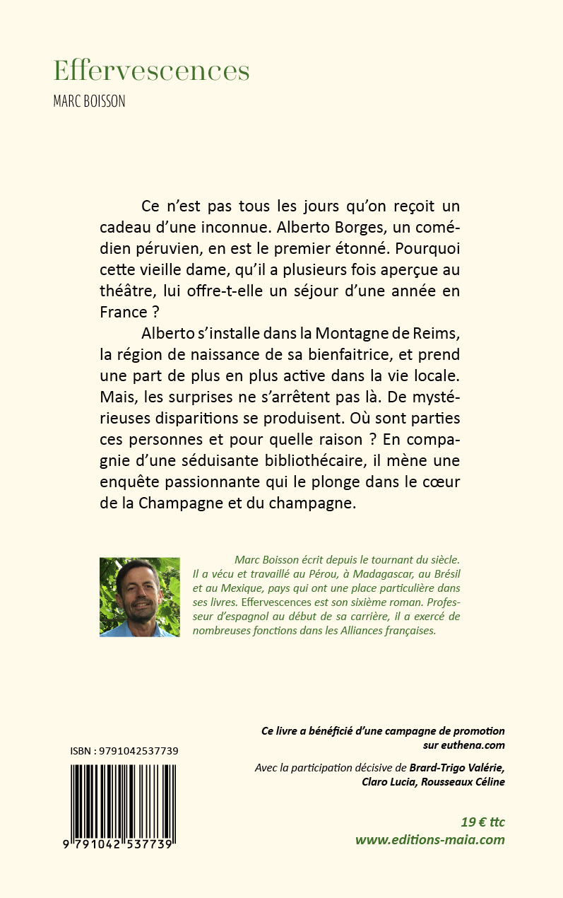 Marc Boisson, Effervescences