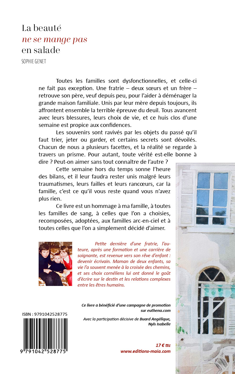 Sophie Genet - La beauté ne se mange pas en salade