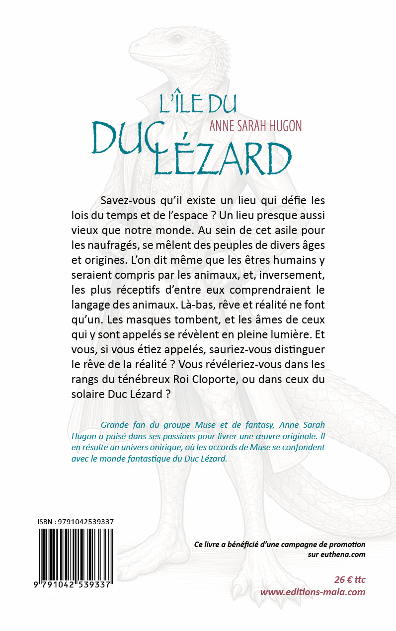 Anne Sarah Hugon, L’île du Duc Lézard